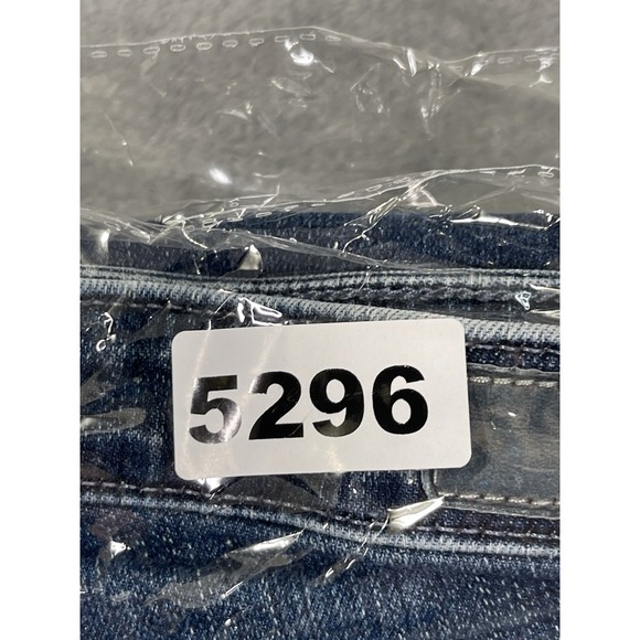 Adriano Goldschmied Jeans Womens 27 Blue Denim Prima Mid Rise Cigarette Skinny - Picture 9 of 9